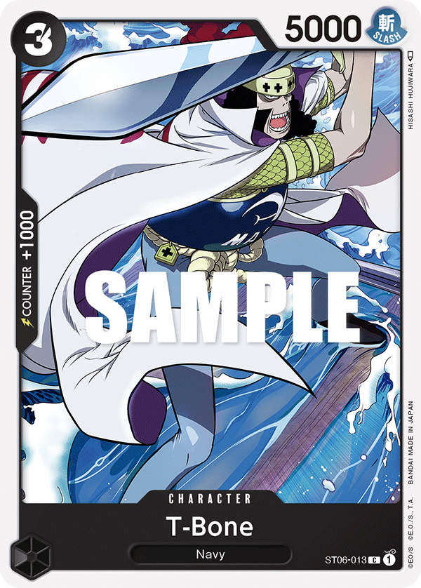 T-Bone One Piece card