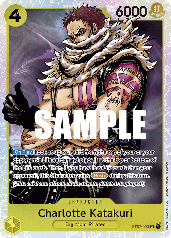 Charlotte Katakuri One Piece card