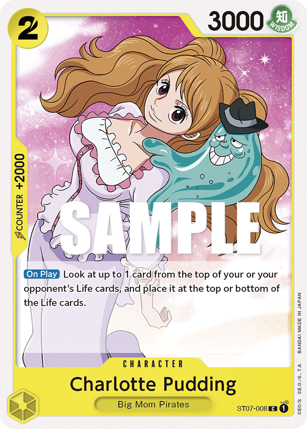 Charlotte Pudding One Piece card