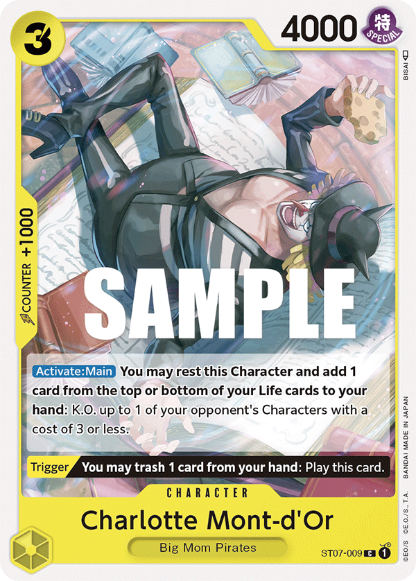 Charlotte Mont-d'or One Piece card