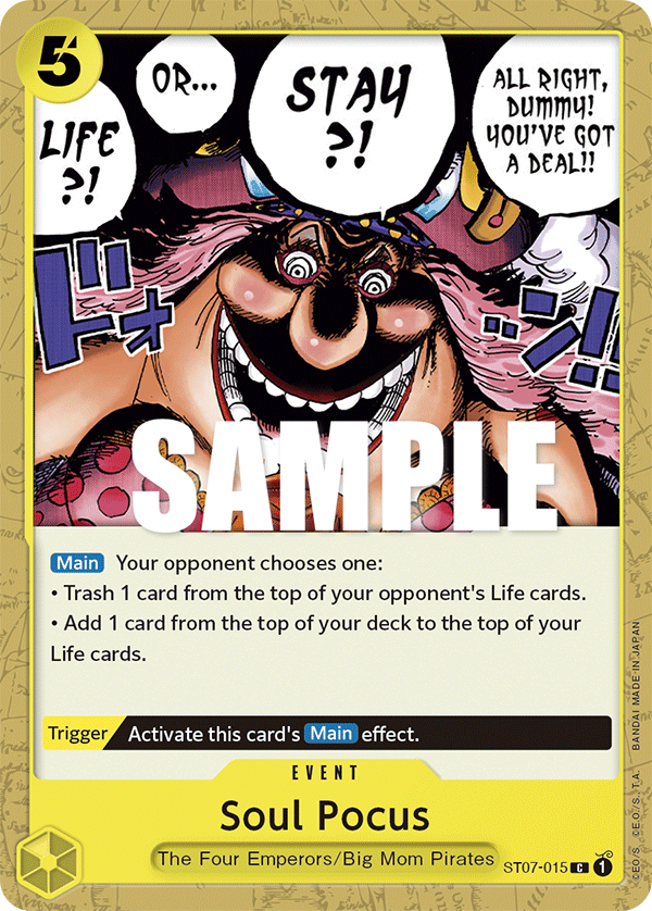 Soul Pocus One Piece card