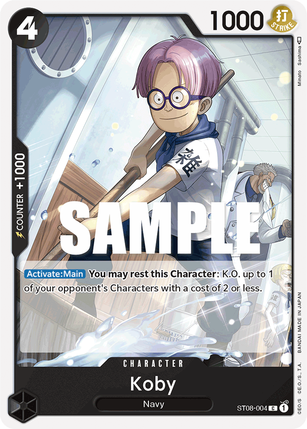 Koby One Piece card