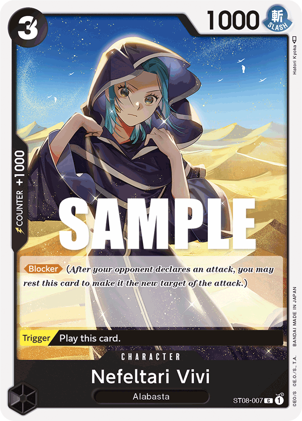 Nefeltari Vivi One Piece card