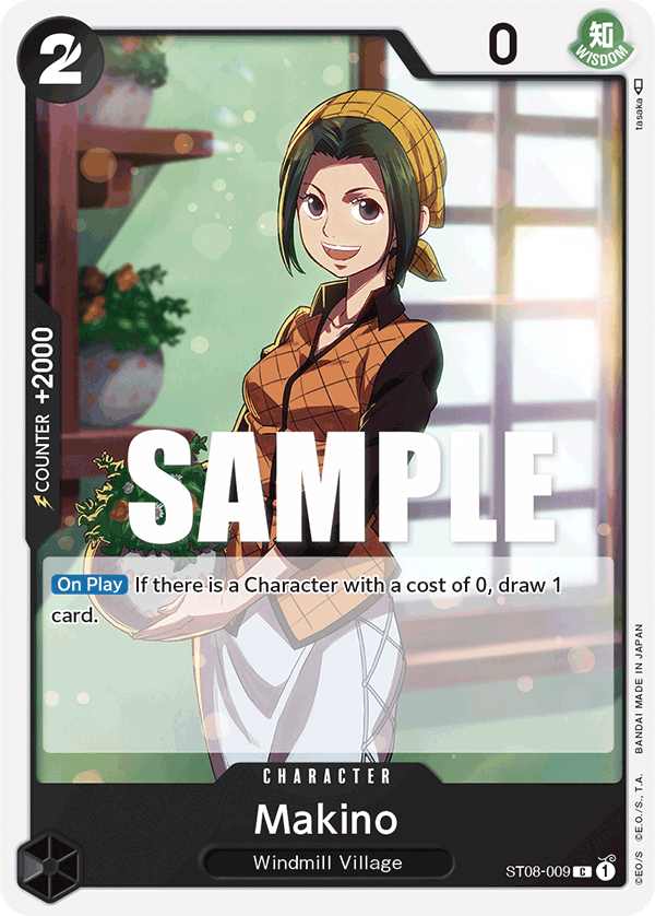 Makino One Piece card