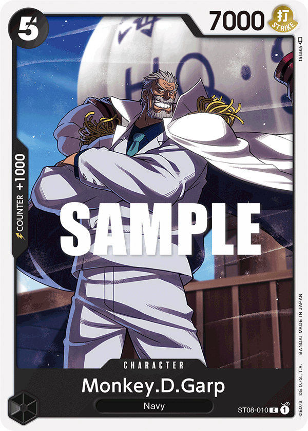 Monkey.D.Garp One Piece card