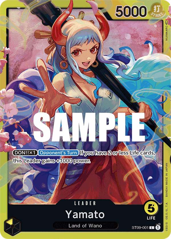 Yamato One Piece card
