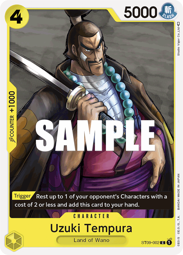 Uzuki Tempura One Piece card