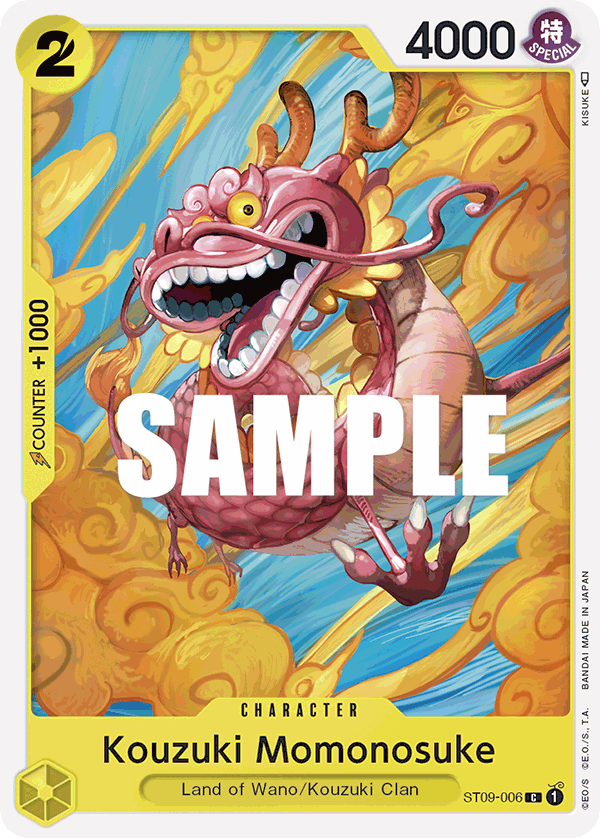 Kouzuki Momonosuke One Piece card