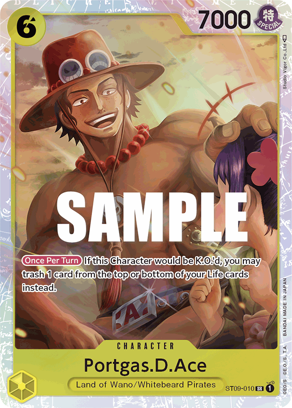 Portgas.D.Ace One Piece card