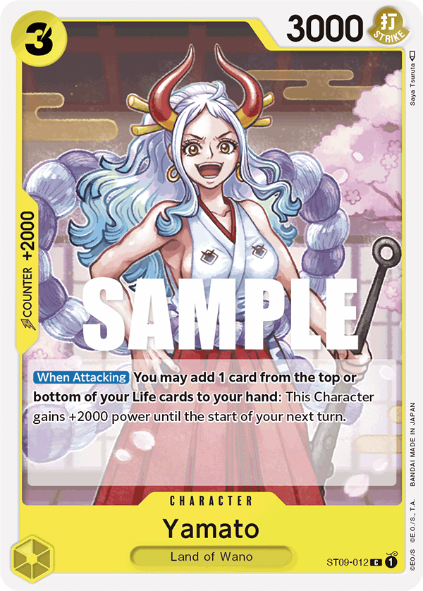 Yamato One Piece card