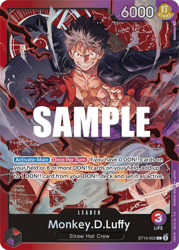 Monkey.D.Luffy One Piece card