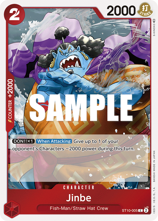 Jinbe One Piece card