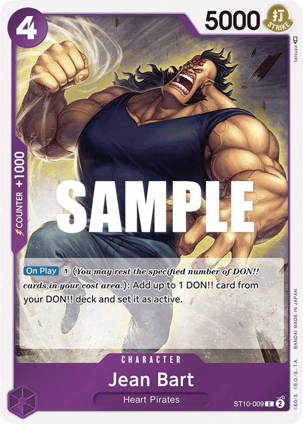 Jean Bart One Piece card