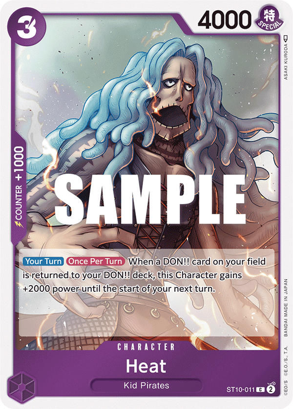 Heat One Piece card