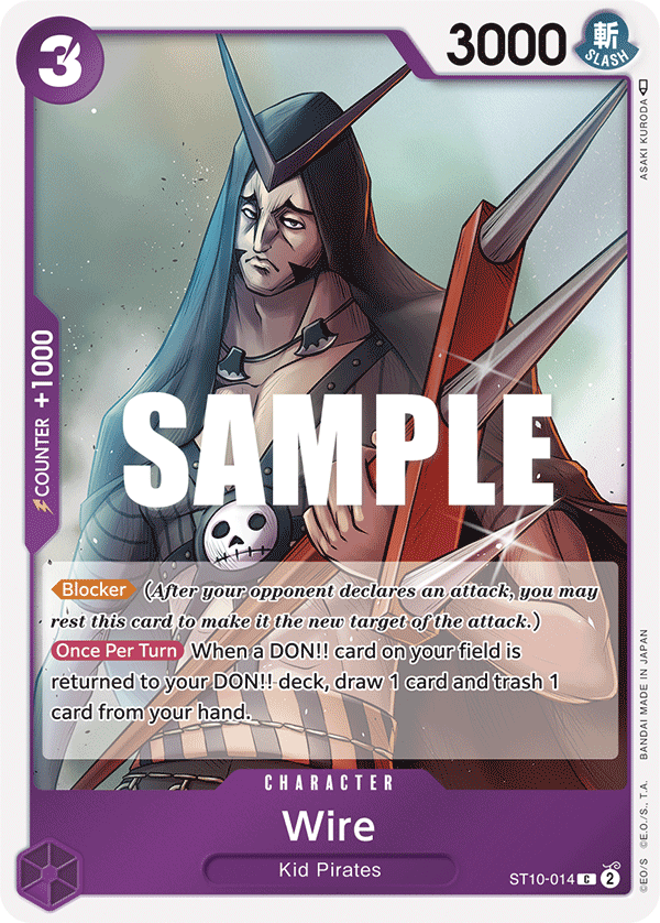 Wire One Piece card
