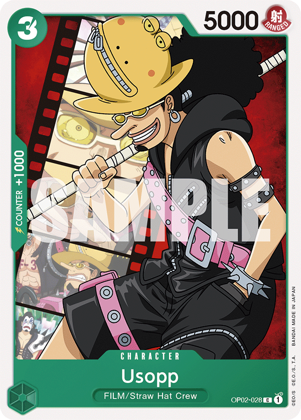 Usopp One Piece card