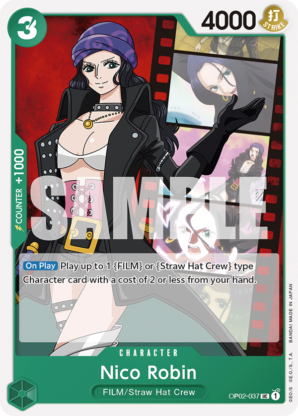 Nico Robin One Piece card