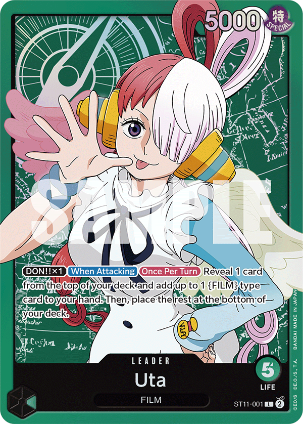 Uta One Piece card