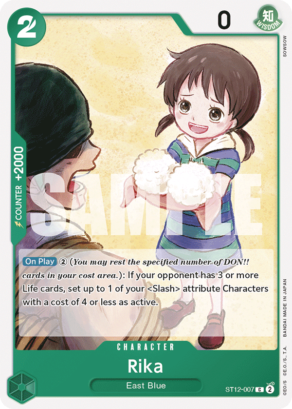 Rika One Piece card
