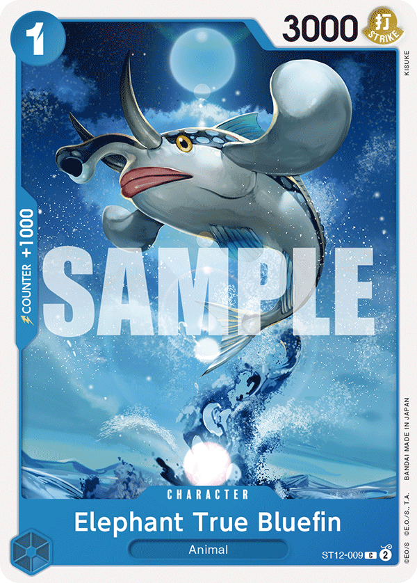Elephant True Bluefin One Piece card