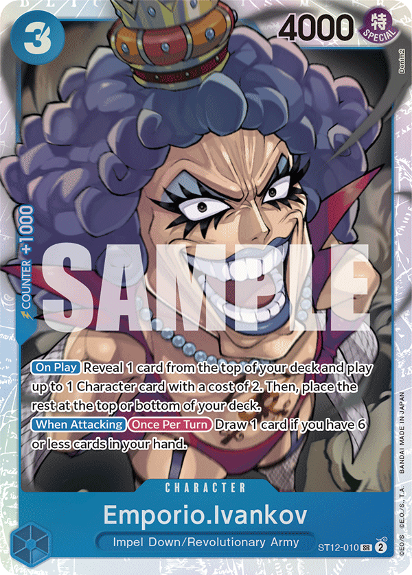 Emporio.Ivankov One Piece card