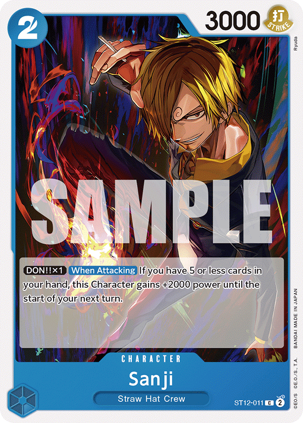 Sanji One Piece card