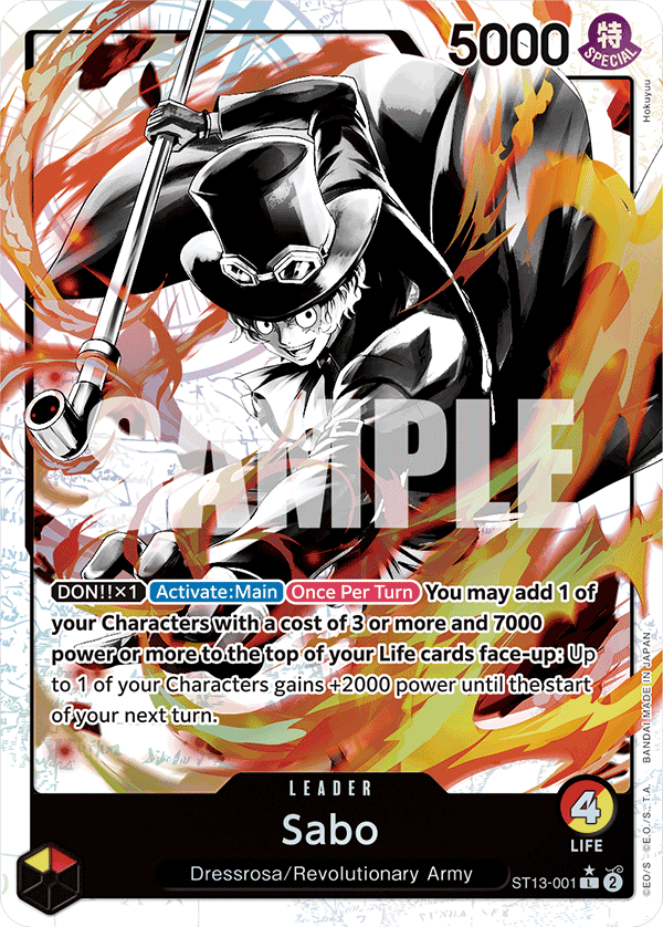 Sabo One Piece card
