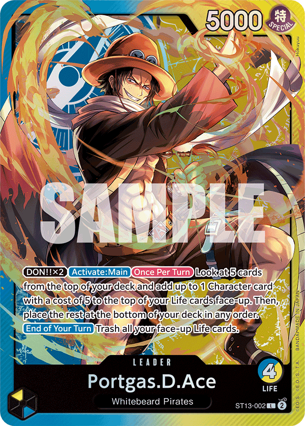 Portgas.D.Ace One Piece card