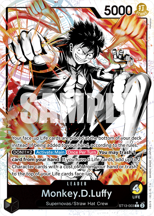 Monkey.D.Luffy One Piece card