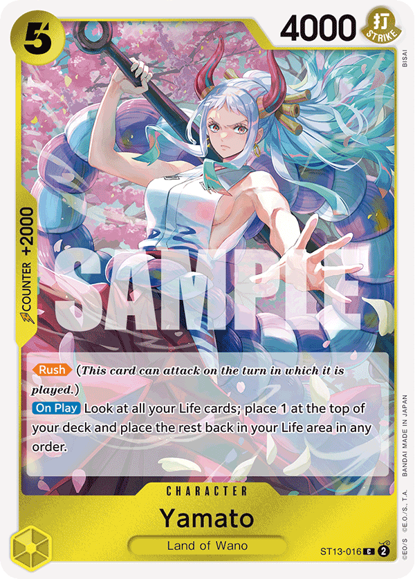 Yamato One Piece card