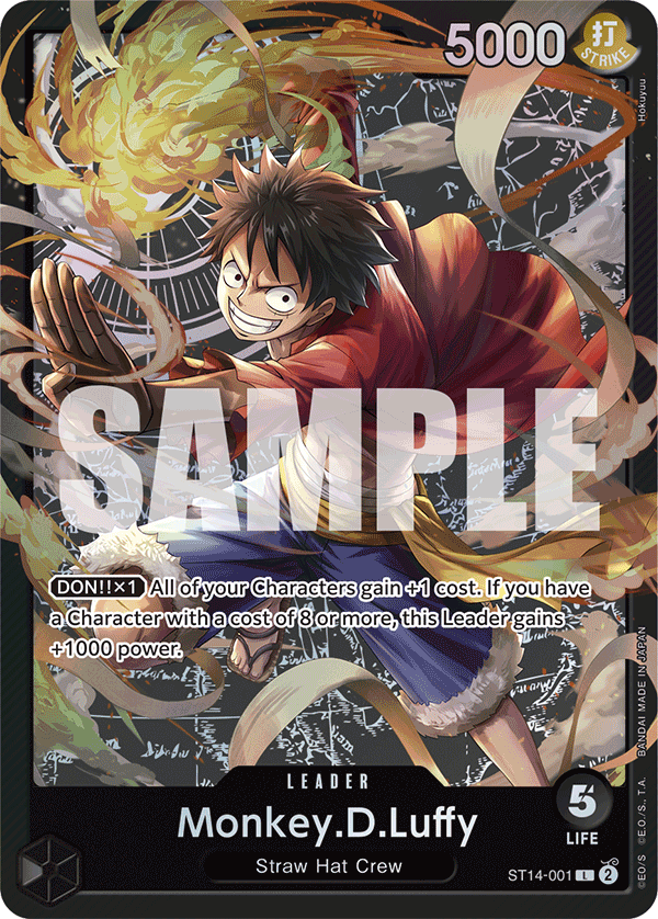 Monkey.D.Luffy One Piece card