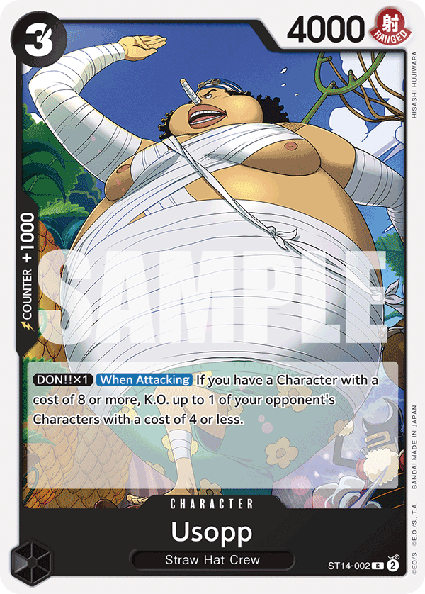 Usopp One Piece card