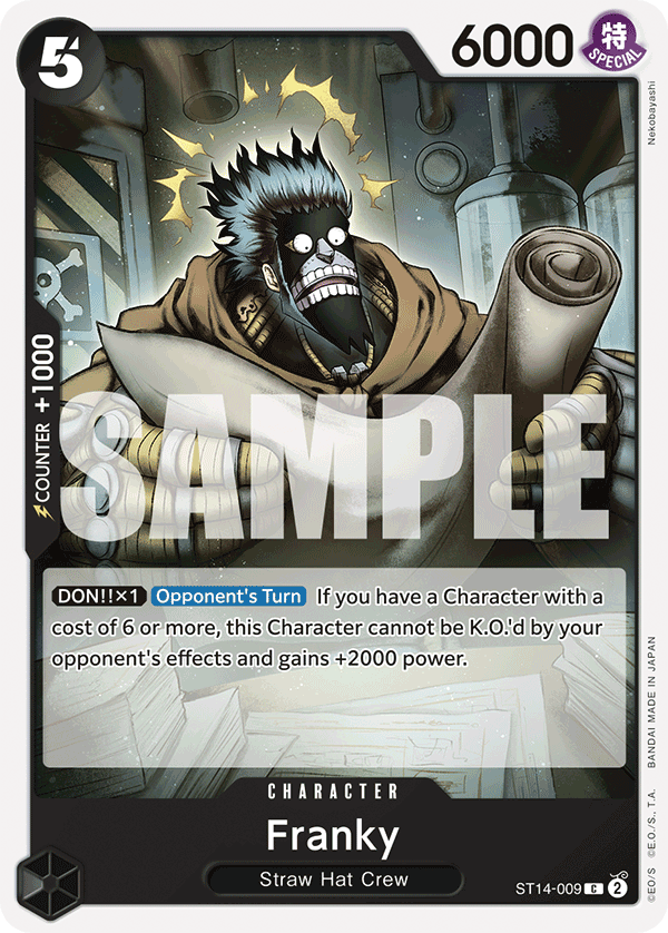 Franky One Piece card