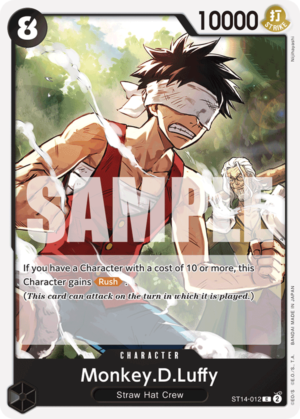Monkey.D.Luffy One Piece card