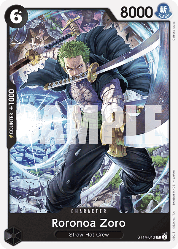 Roronoa Zoro One Piece card