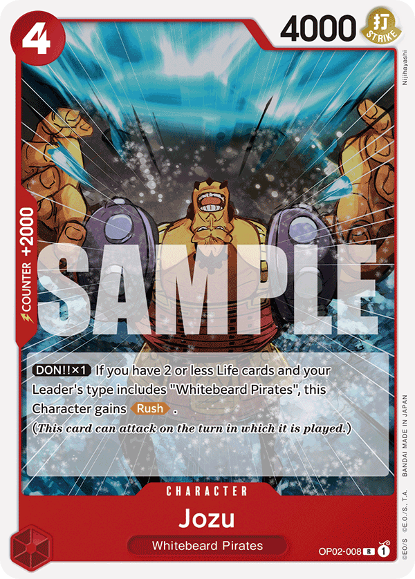 Jozu One Piece card