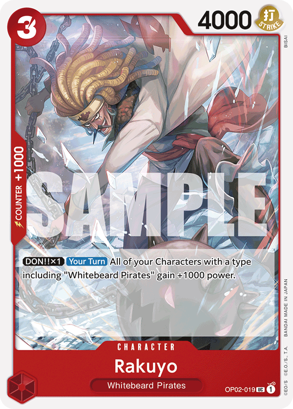 Rakuyo One Piece card