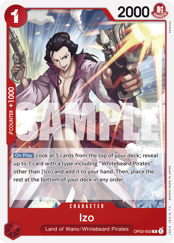 Izo One Piece card