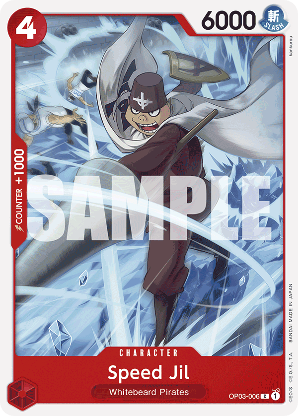 Speed Jil One Piece card