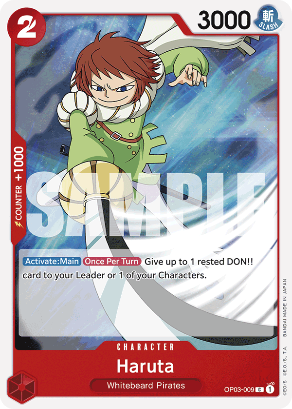 Haruta One Piece card