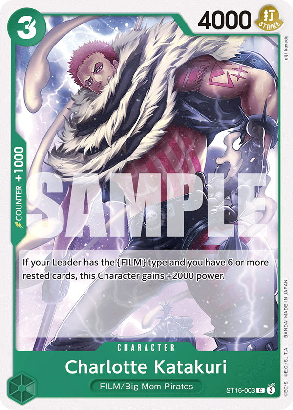 Charlotte Katakuri One Piece card