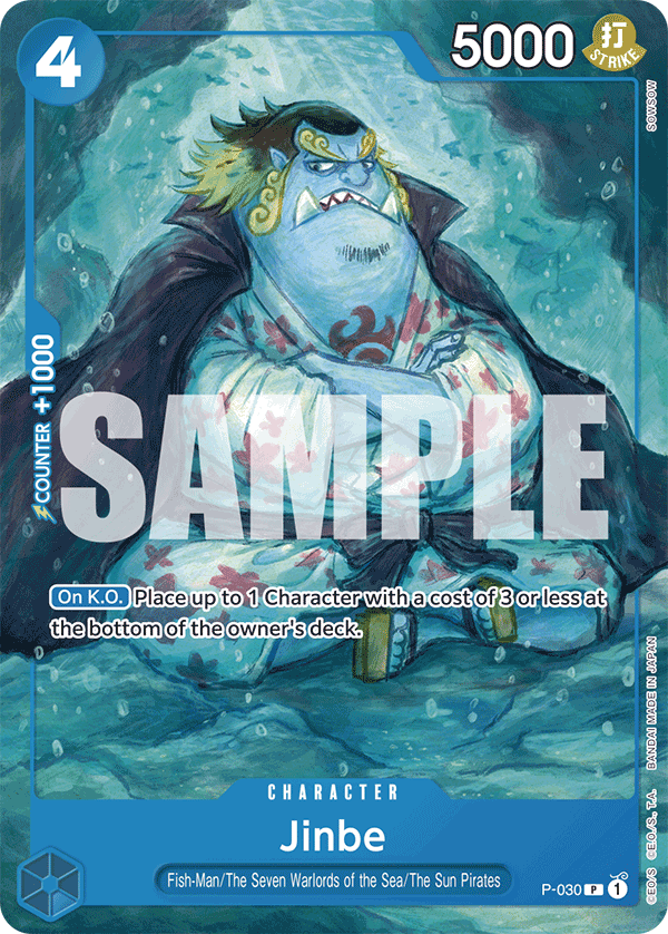 Jinbe One Piece card