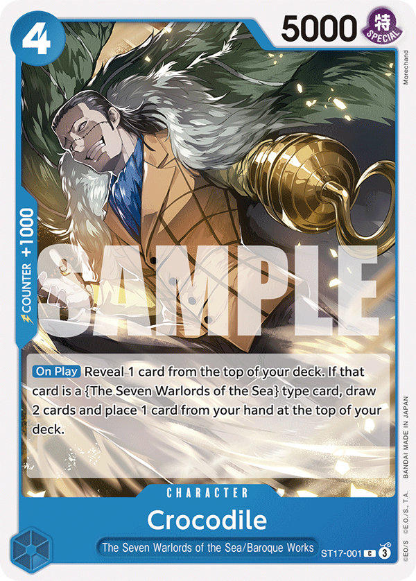 Crocodile One Piece card