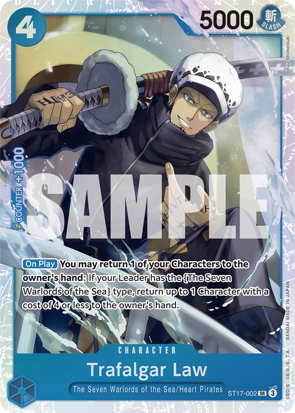 Trafalgar Law One Piece card