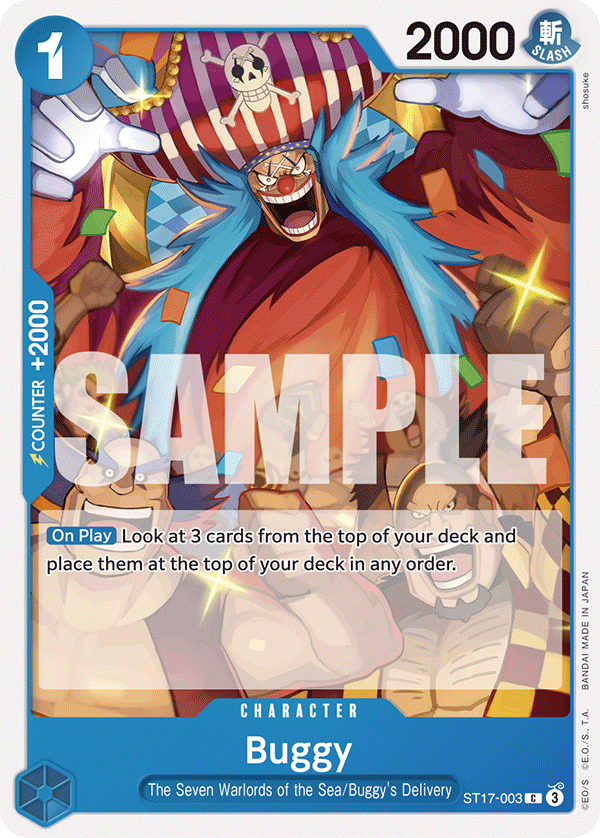 Buggy One Piece card