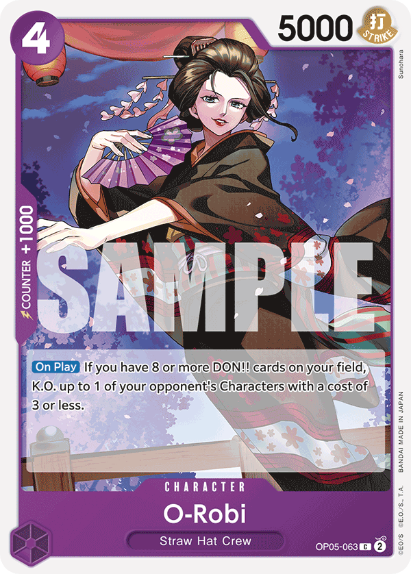 O-Robi One Piece card