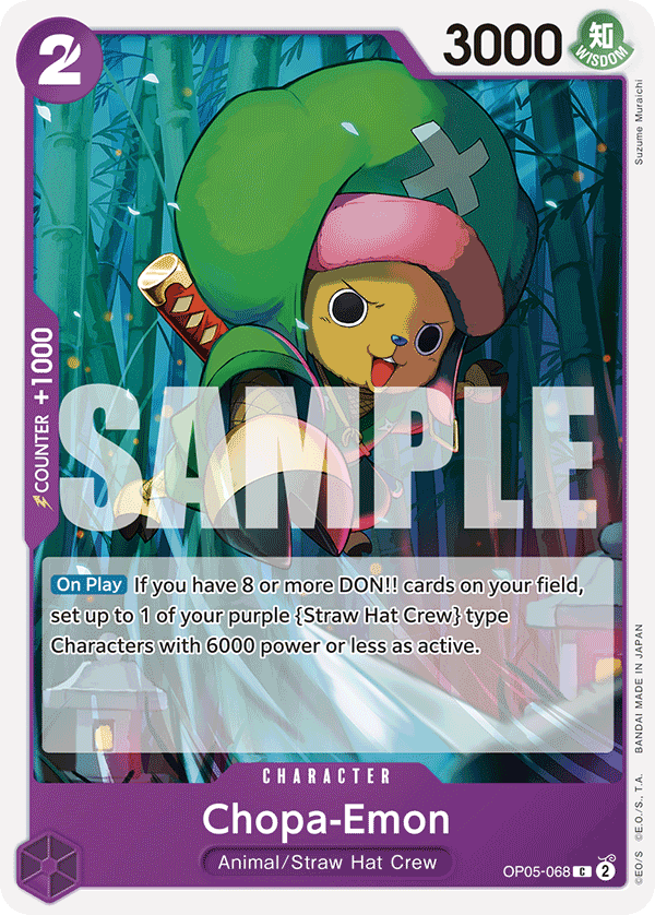 Chopa-Emon One Piece card