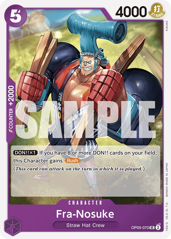 Fra-Nosuke One Piece card