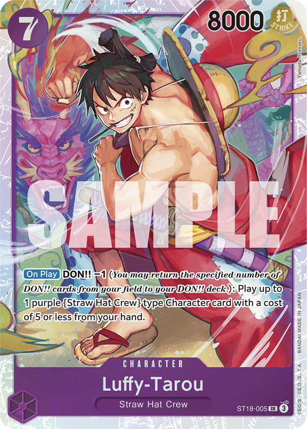 Luffy-Tarou One Piece card