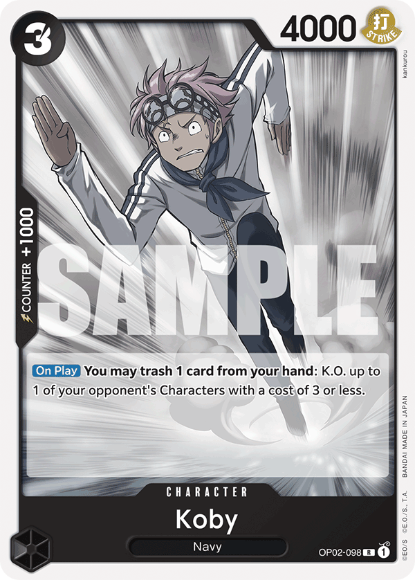 Koby One Piece card